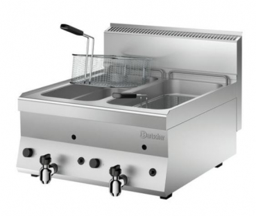 Friteuse, Gas , 16 Liter, 14 kW, 600 x 650 x 295 mm